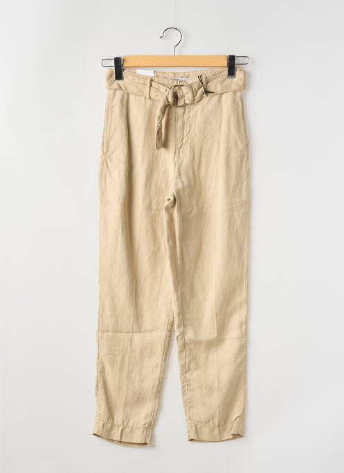 Pantalon drept bej GUESS femeie