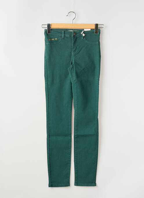 Blugi cu croială slim verde SUD EXPRESS femeie