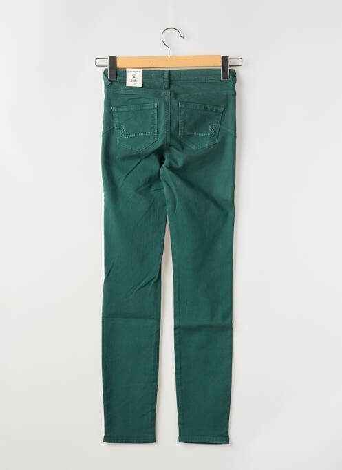 Blugi cu croială slim verde SUD EXPRESS femeie