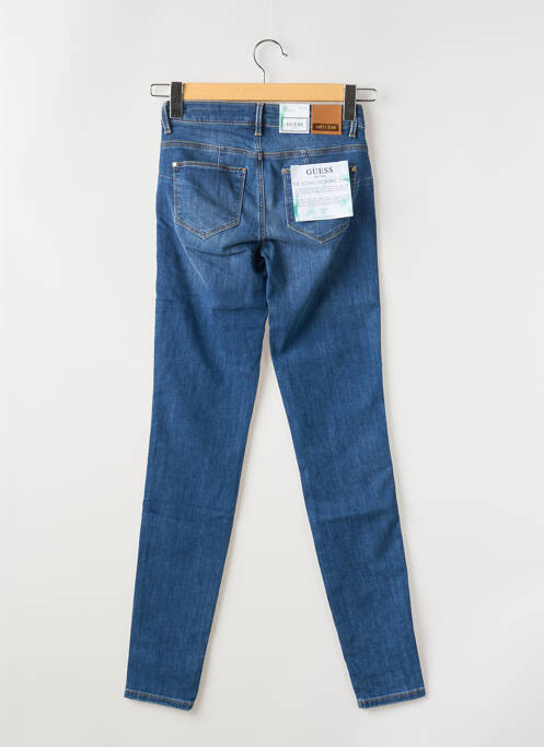 Blugi cu croială slim albastru GUESS femeie