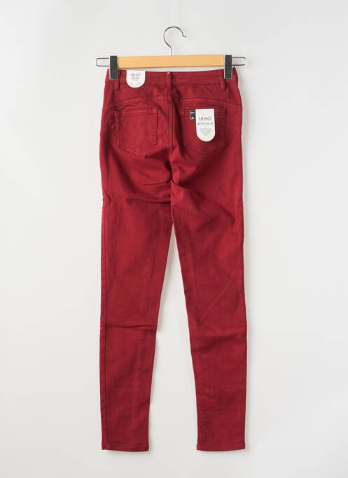 Blugi cu croială slim roșu LIU JO femeie