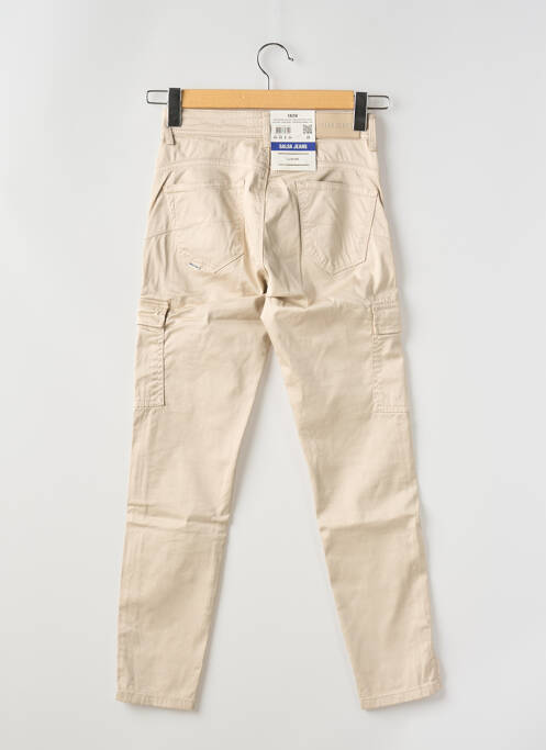 Pantalon cargo bej SALSA femeie