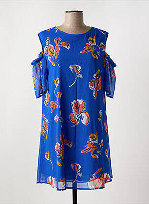 Rochie scurtă mâneci scurte mâneci scurte albastru SALSA femeie