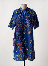Rochie scurtă mâneci scurte mâneci scurte albastru DESIGUAL femme