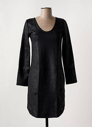 Rochie scurtă mâneci lungi mâneci lungi negru SUGGEST femeie