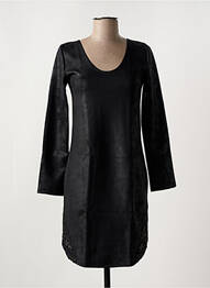 Rochie scurtă mâneci lungi mâneci lungi negru SUGGEST femme