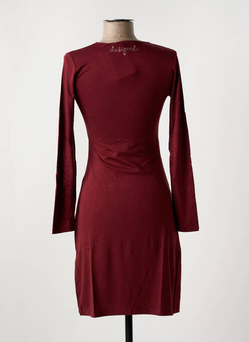 Rochie midi roșu DESIGUAL femeie