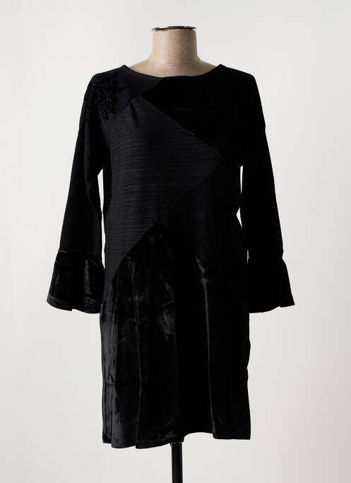 Rochie midi negru DESIGUAL femeie