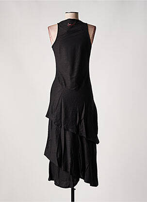 Rochie lungă fără mâneci fără mâneci negru DESIGUAL femeie