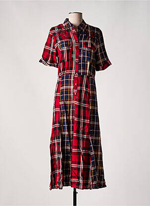 Rochie lungă roșu DESIGUAL femeie