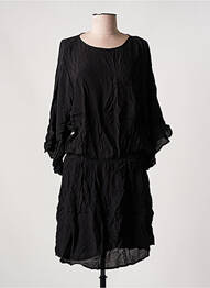 Rochie midi mâneci 3/4 mâneci 3/4 negru VILA femme