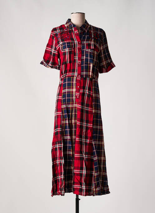 Rochie lungă roșu DESIGUAL femeie