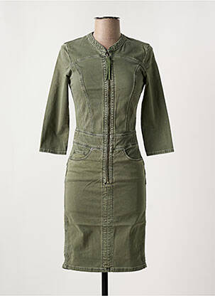Rochie midi mâneci 3/4 mâneci 3/4 verde SALSA femeie