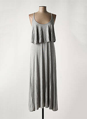 Rochie lungă gri LOLA ESPELETA femeie