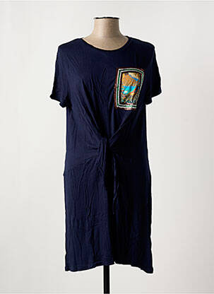 Rochie midi albastru DESIGUAL femeie