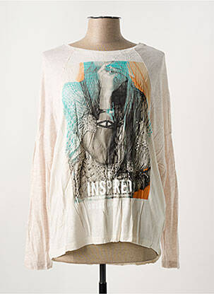 Tricou bej SALSA femeie