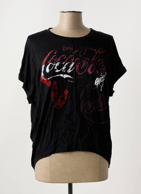 Tricou negru DESIGUAL femeie