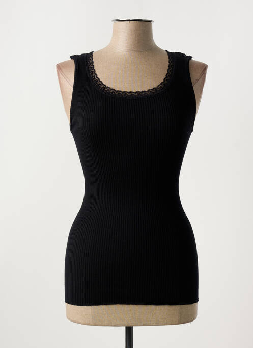 Top/Caraco negru GHIRO femeie