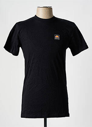 Tricou croială dreaptă mâneci scurte negru ELLESSE bărbat