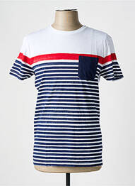 Tricou croială cambrată mâneci scurte alb SALSA bărbat