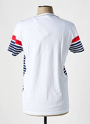 Tricou croială cambrată mâneci scurte alb SALSA bărbat