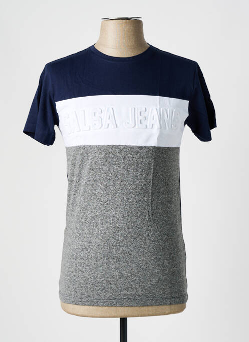 Tricou albastru SALSA bărbat