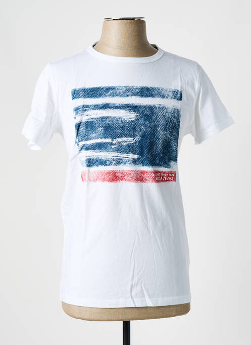 Tricou alb SALSA bărbat