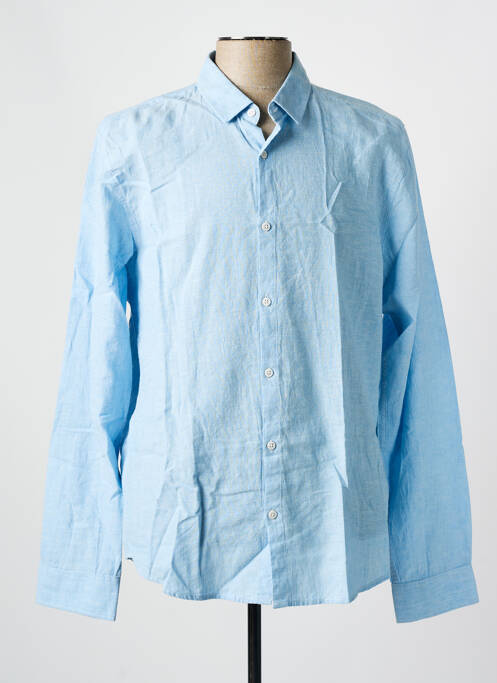 Cămașă cu mâneci lungi albastru GARCIA bărbat