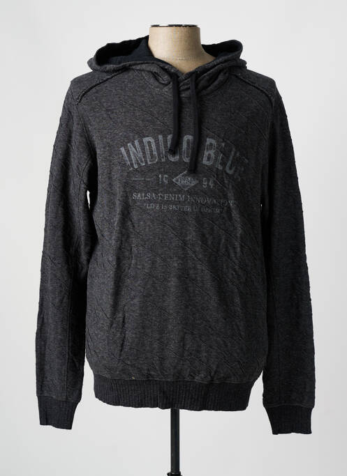 Hanorac cu glugă gri SALSA bărbat