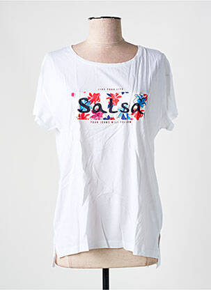 Tricou alb SALSA femeie