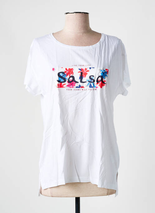 Tricou alb SALSA femeie