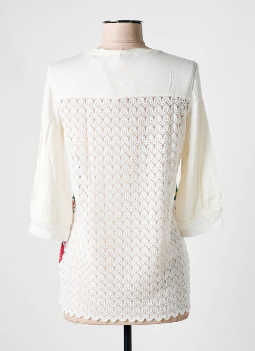 Top alb DESIGUAL femeie