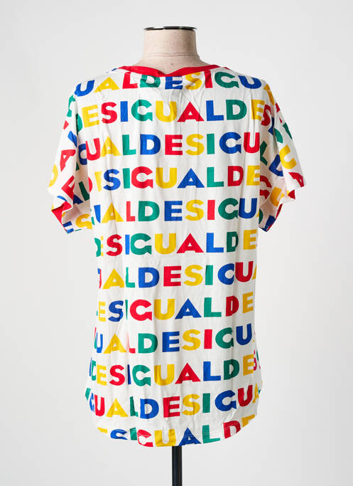 Tricou alb DESIGUAL femeie