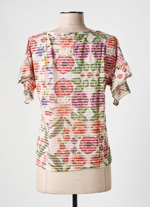 Tricou bej DESIGUAL femeie