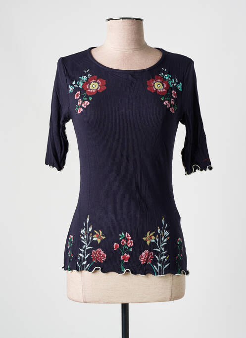 Tricou albastru DESIGUAL femeie