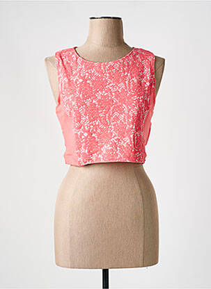 Top elasticitate fără mâneci roz SALSA femme