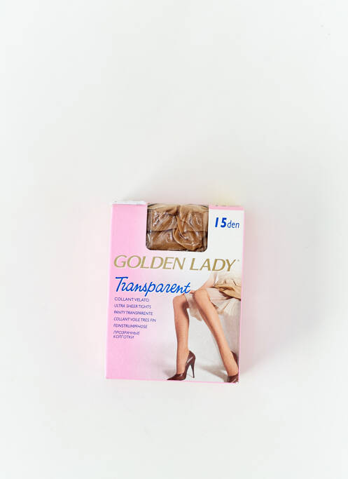 Colanți țesătură transparentă piele GOLDEN LADY femme