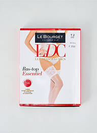 Colanți elasticitate alb LE BOURGET femme