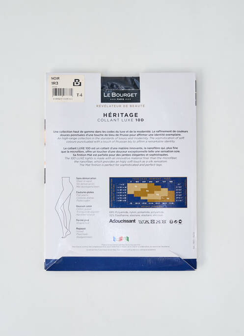 Colanți negru LE BOURGET femeie