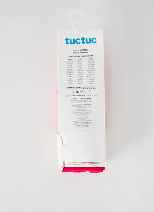 Colanți roz TUC TUC fată