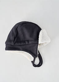Căciulă închidere cu legături de legat negru PETIT BATEAU copil