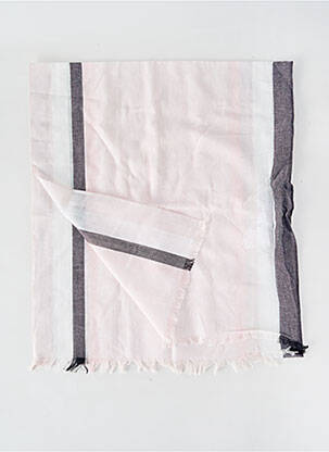 Eșarfă roz MARBLE femeie