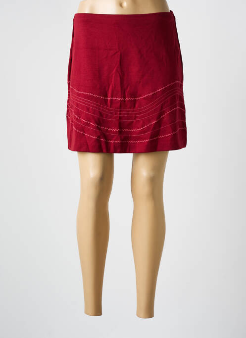 Fustă scurtă roșu MARKS AND SPENCER femeie