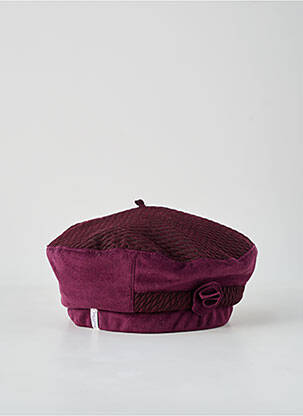 Căciulă formă beret violet TAFFTA femeie