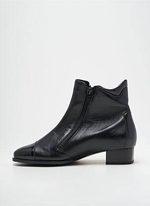 Botine/ghete material neted toc plat până la 3 cm negru HASSIA femeie