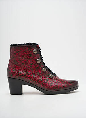 Botine/ghete material neted toc de 4 la 6 cm violet JOSE SAENZ femeie