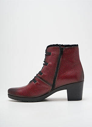 Botine/ghete material neted toc de 4 la 6 cm violet JOSE SAENZ femeie