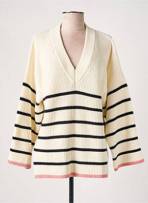 Pulover bej SOAKED IN LUXURY femeie