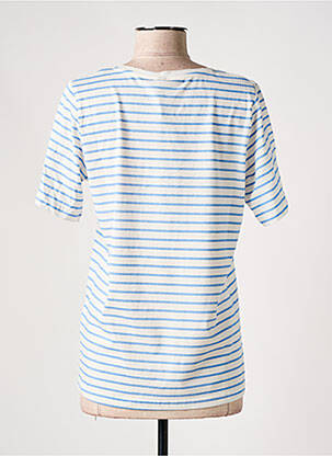 Tricou imprimeu fantezie mâneci scurte albastru CULTURE femeie
