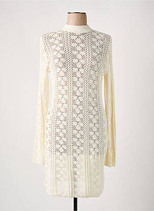 Rochie pulover bej SOAKED femeie